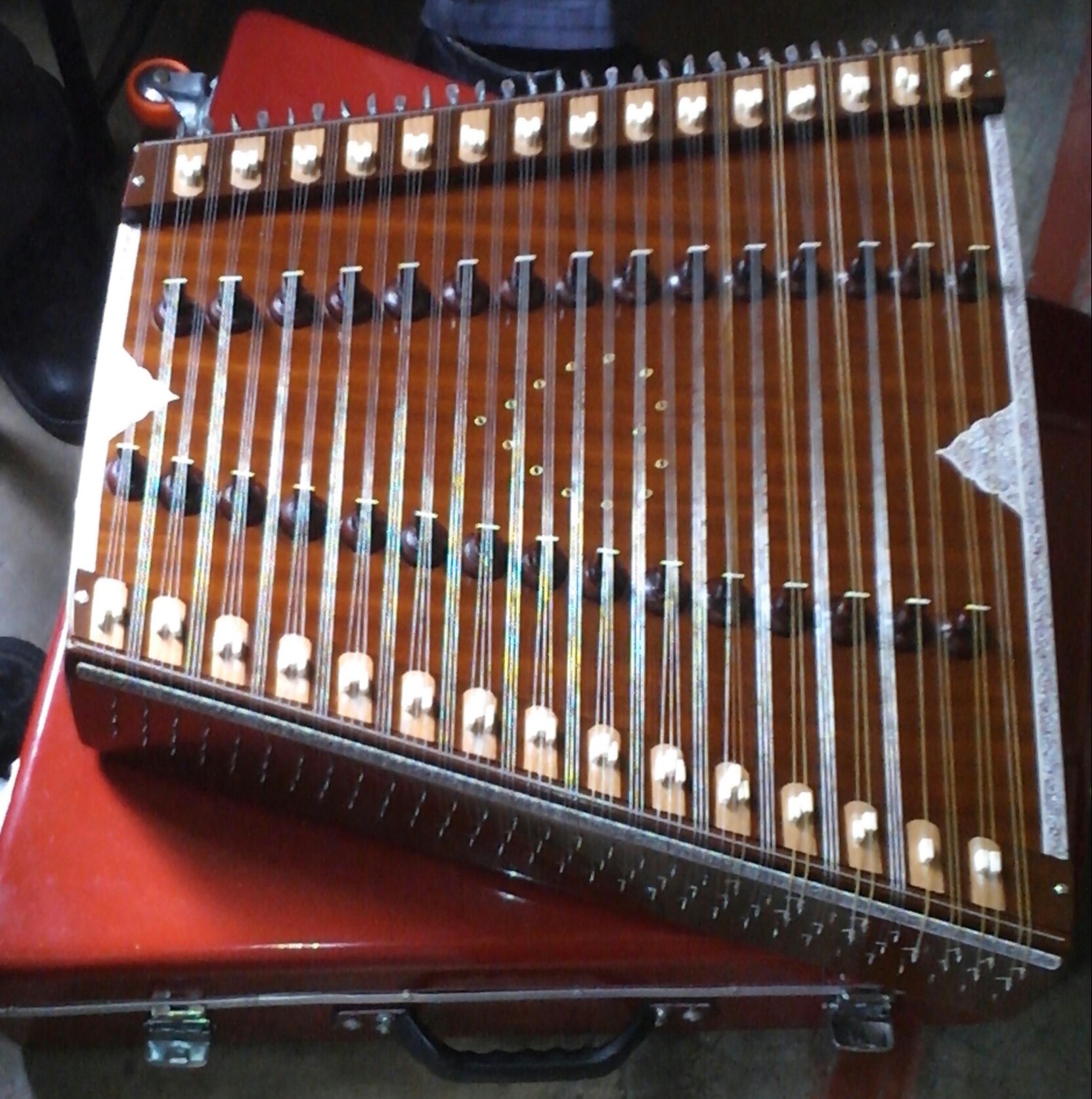 Professional quality Tun wood German string Santoor SOB ST 2 free